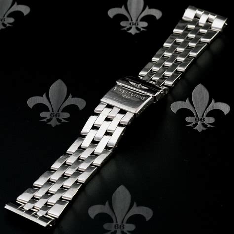 breitling watch straps metal